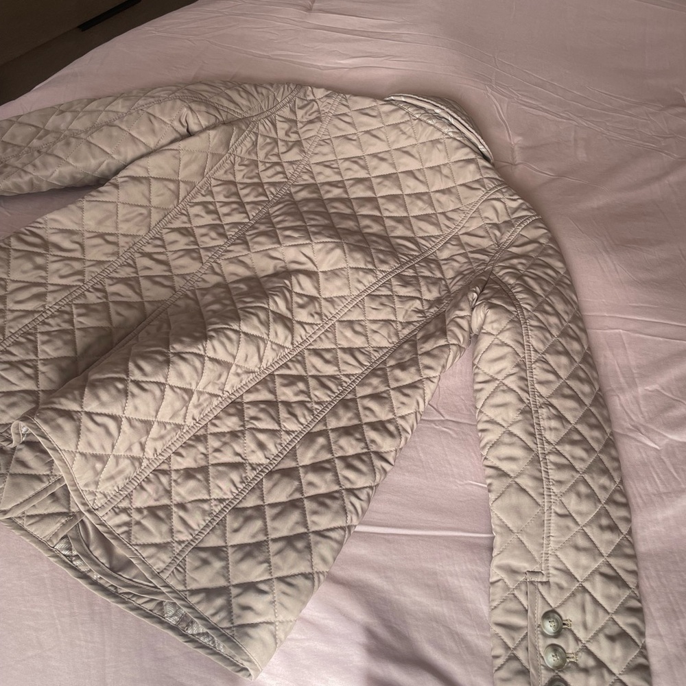 Chicos Nude/Neutral Quilted Jacket - image 6